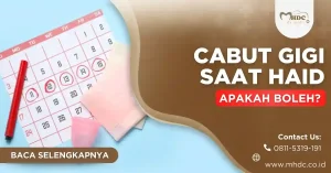 bolehkah cabut gigi saat haid