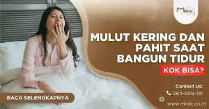 mulut kering bangun tidur