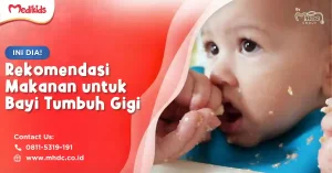 makanan untuk bayi tumbuh gigi