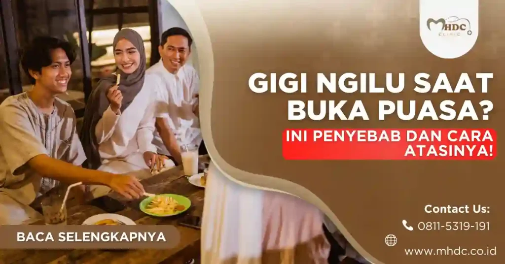 gigi ngilu saat buka puasa