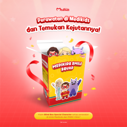promo perawatan gigi medikids - blind box medikids