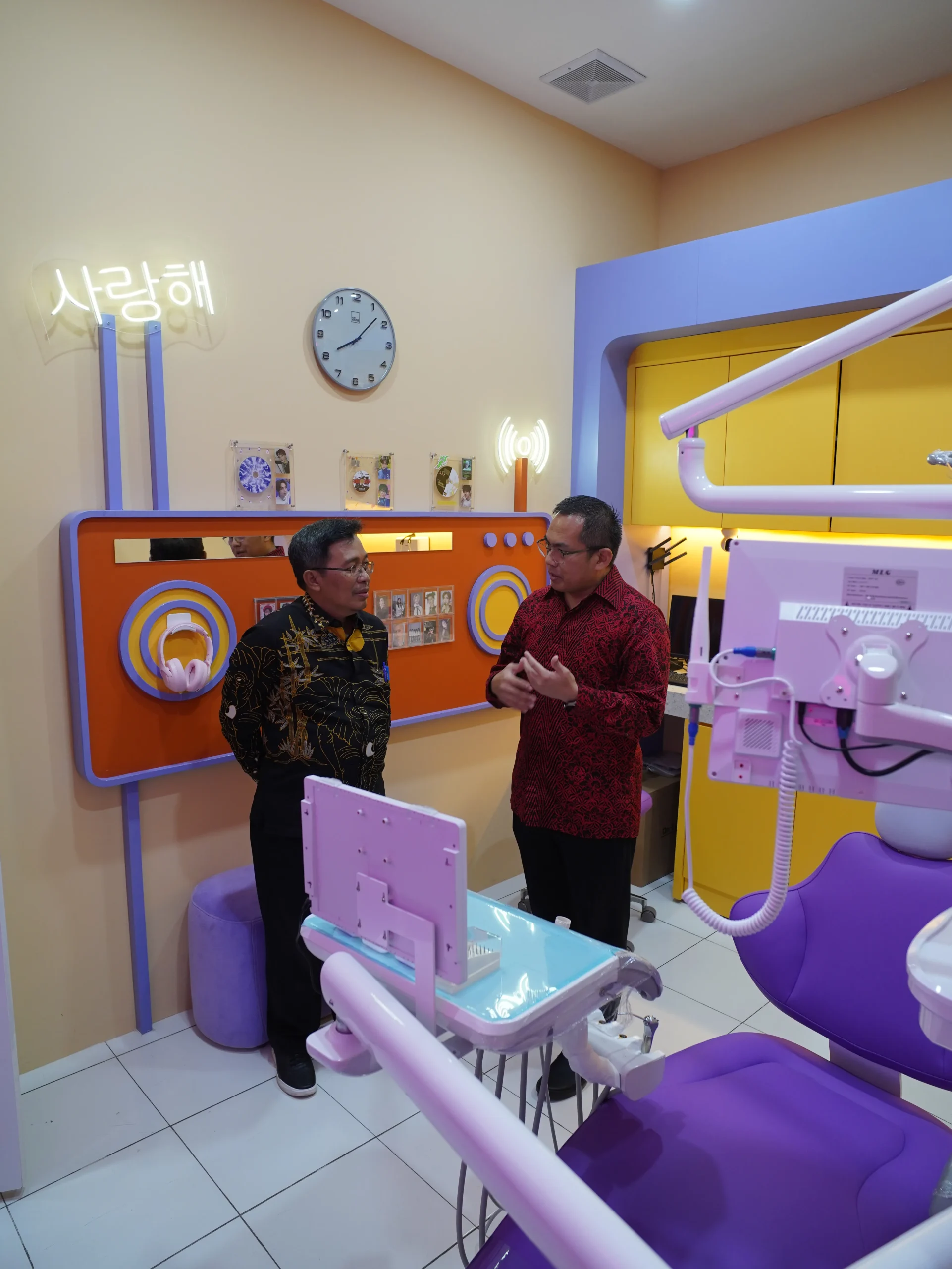 Suasana Korea Dental Unit di Medikids Wakaf Pancoran Mas