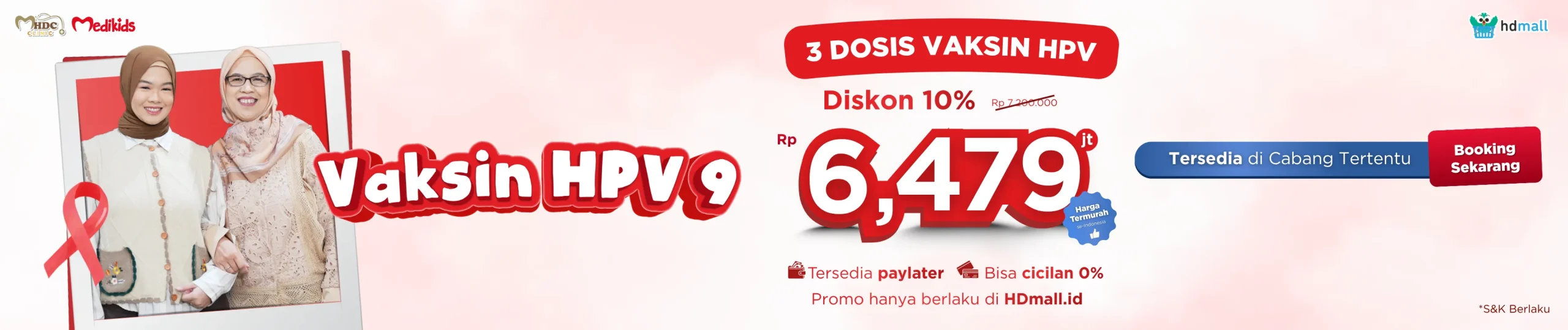 banner promo vaksin HPV - HDmall x MHDC