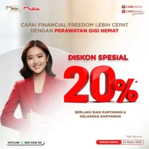promo corporate - promo bank CIMB Niaga x Medikids/MHDC Clinic