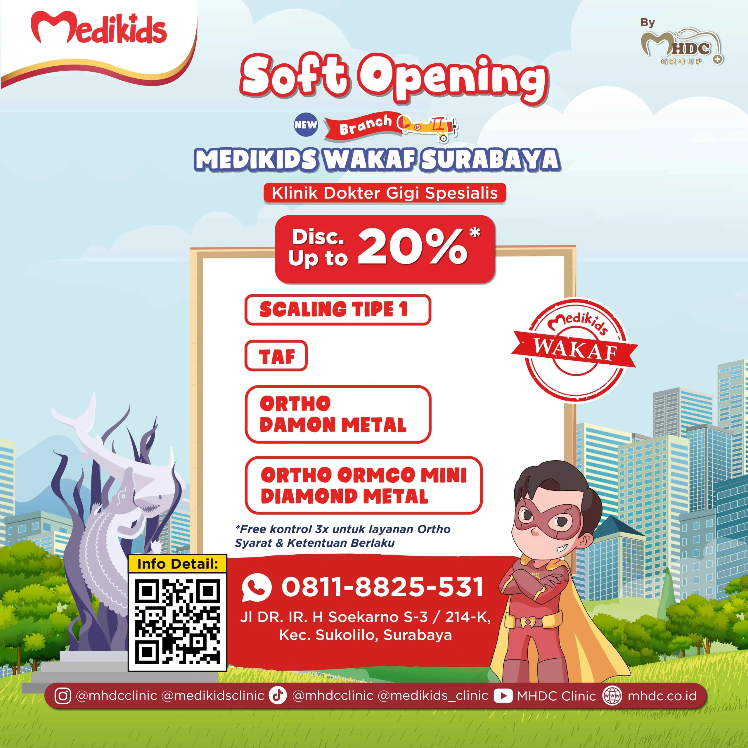 promo opening medikids surabaya