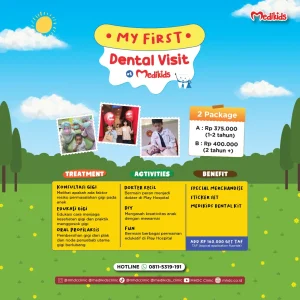 paket my first dental visit