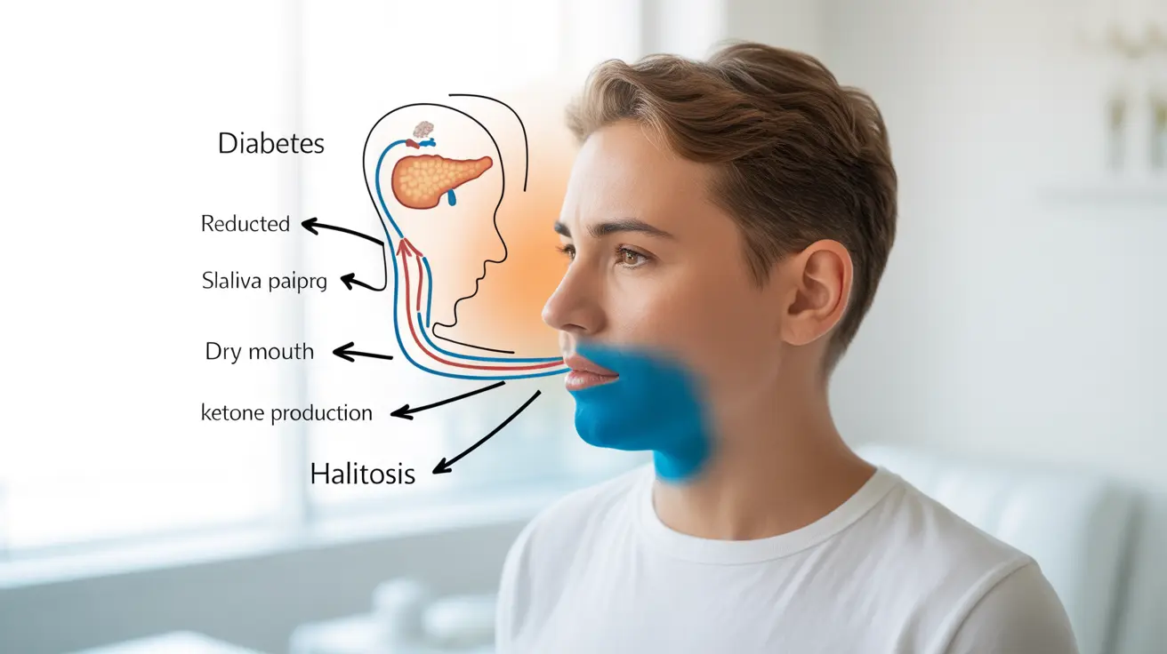 berbagai penyakit yang ditandai dengan bau mulut