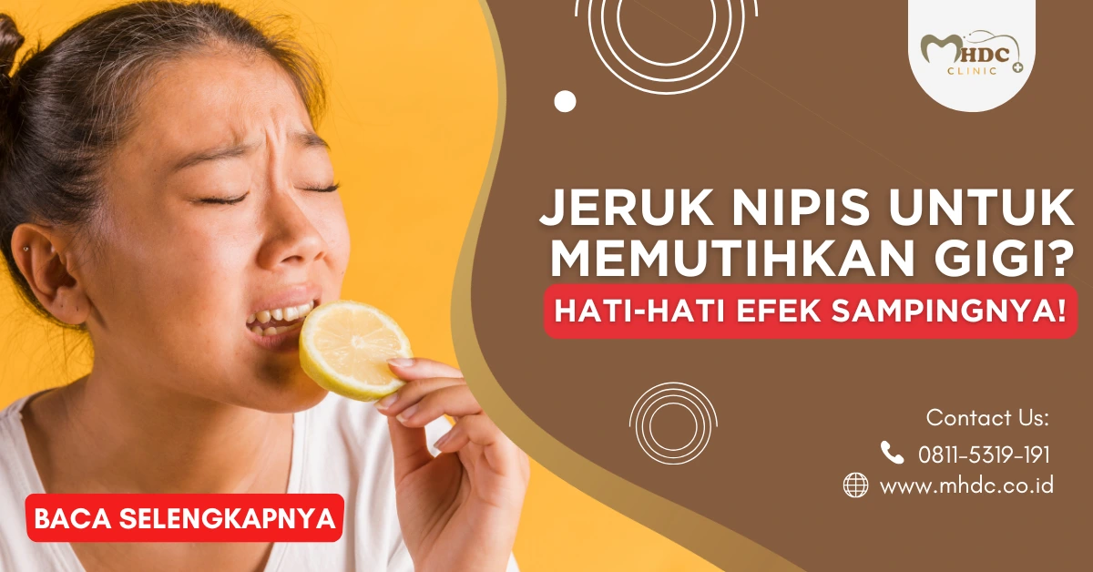 efek samping jeruk nipis untuk gigi