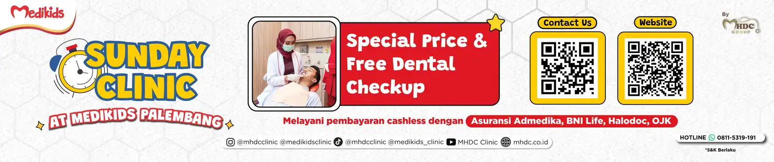 promo klinik gigi medikids palembang